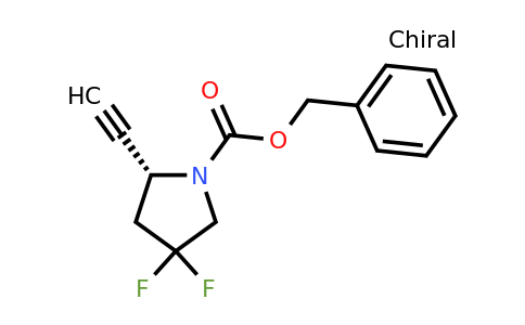 CAS 2306255-13-8 | benzyl (2R)-2-ethynyl-4,4-difluoro-pyrrolidine-1-carboxylate