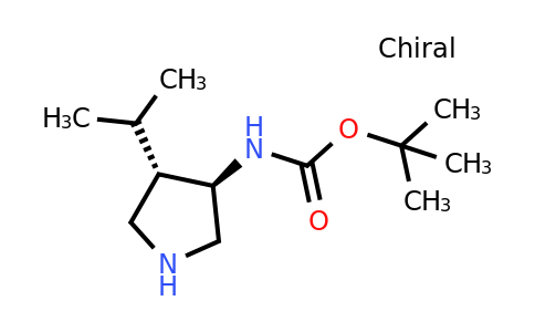 CAS 2306255-25-2 | tert-butyl N-[(3R,4S)-4-isopropylpyrrolidin-3-yl]carbamate