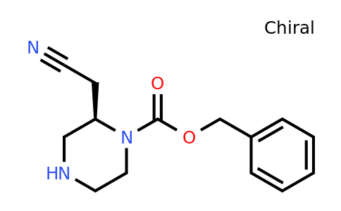 CAS 2306255-32-1 | benzyl (2R)-2-(cyanomethyl)piperazine-1-carboxylate