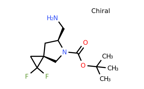 CAS 2306255-51-4 | tert-butyl (3S,6S)-6-(aminomethyl)-2,2-difluoro-5-azaspiro[2.4]heptane-5-carboxylate