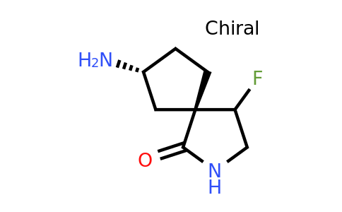 CAS 2306259-45-8 | (5S,8R)-8-amino-4-fluoro-2-azaspiro[4.4]nonan-1-one
