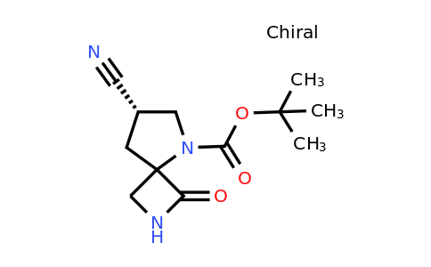 CAS 2306259-49-2 | tert-butyl (7S)-7-cyano-3-oxo-2,5-diazaspiro[3.4]octane-5-carboxylate