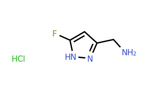 CAS 2306260-91-1 | (5-fluoro-1H-pyrazol-3-yl)methanamine hydrochloride
