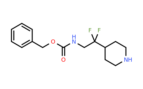 CAS 2306261-05-0 | benzyl N-[2,2-difluoro-2-(piperidin-4-yl)ethyl]carbamate