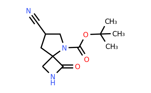 CAS 2306261-07-2 | tert-butyl 7-cyano-3-oxo-2,5-diazaspiro[3.4]octane-5-carboxylate
