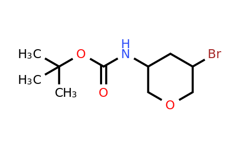 CAS 2306261-14-1 | tert-butyl N-(5-bromotetrahydropyran-3-yl)carbamate