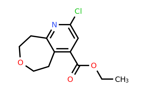 CAS 2306261-25-4 | ethyl 2-chloro-5,6,8,9-tetrahydrooxepino[4,5-b]pyridine-4-carboxylate