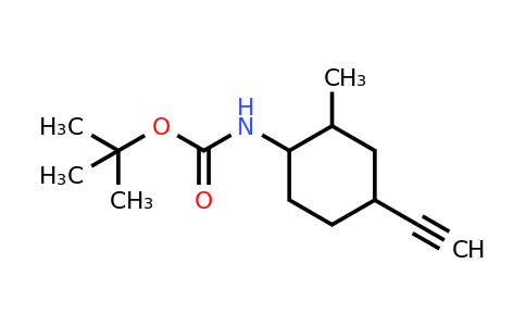CAS 2306261-34-5 | tert-butyl N-(4-ethynyl-2-methyl-cyclohexyl)carbamate
