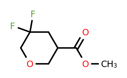 CAS 2306261-85-6 | methyl 5,5-difluorooxane-3-carboxylate