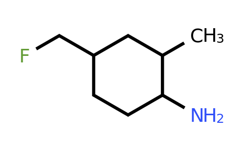 CAS 2306261-98-1 | 4-(fluoromethyl)-2-methyl-cyclohexanamine