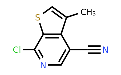 CAS 2306262-23-5 | 7-chloro-3-methylthieno[2,3-c]pyridine-4-carbonitrile