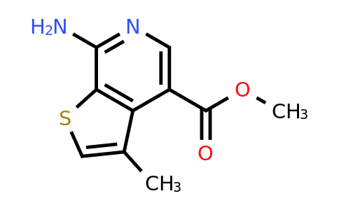 CAS 2306262-24-6 | methyl 7-amino-3-methyl-thieno[2,3-c]pyridine-4-carboxylate