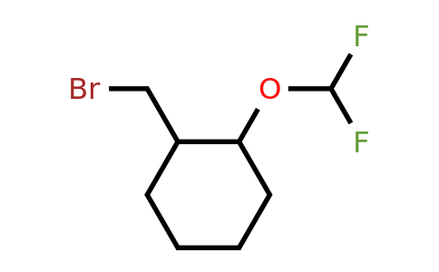 CAS 2306262-71-3 | 1-(bromomethyl)-2-(difluoromethoxy)cyclohexane