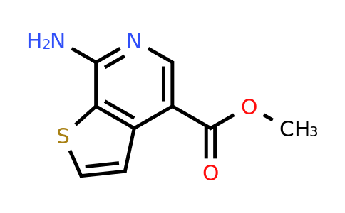 CAS 2306263-05-6 | methyl 7-aminothieno[2,3-c]pyridine-4-carboxylate