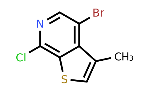 CAS 2306263-09-0 | 4-bromo-7-chloro-3-methylthieno[2,3-c]pyridine