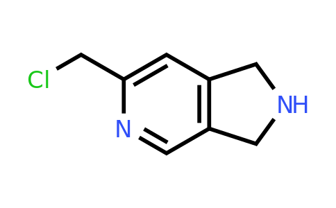 CAS 2306263-14-7 | 6-(chloromethyl)-2,3-dihydro-1H-pyrrolo[3,4-c]pyridine