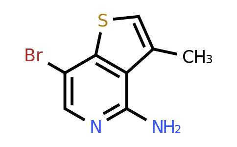CAS 2306263-16-9 | 7-bromo-3-methylthieno[3,2-c]pyridin-4-amine