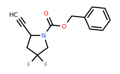 CAS 2306263-27-2 | benzyl 2-ethynyl-4,4-difluoro-pyrrolidine-1-carboxylate