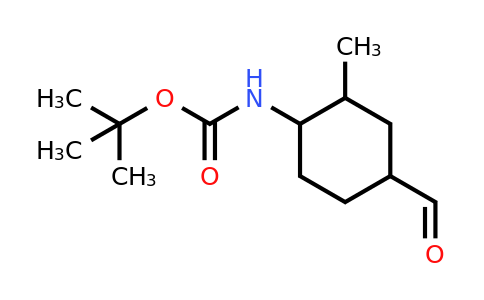 CAS 2306263-37-4 | tert-butyl N-(4-formyl-2-methyl-cyclohexyl)carbamate