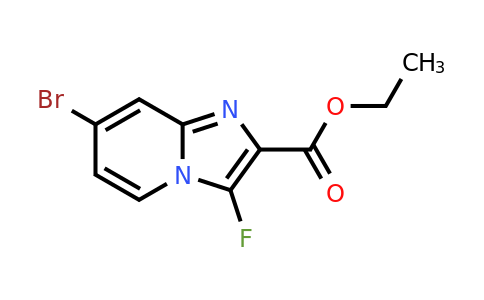 CAS 2306263-38-5 | ethyl 7-bromo-3-fluoro-imidazo[1,2-a]pyridine-2-carboxylate
