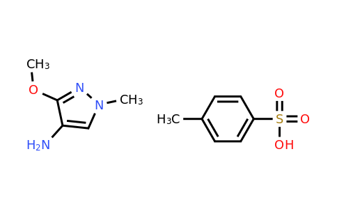 3-methoxy-1-methyl-pyrazol-4-amine;4-methylbenzenesulfonic acid