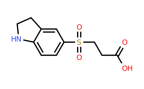 CAS 2306263-57-8 | 3-(2,3-dihydro-1H-indole-5-sulfonyl)propanoic acid