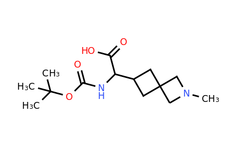 CAS 2306263-85-2 | 2-(tert-butoxycarbonylamino)-2-(2-methyl-2-azaspiro[3.3]heptan-6-yl)acetic acid