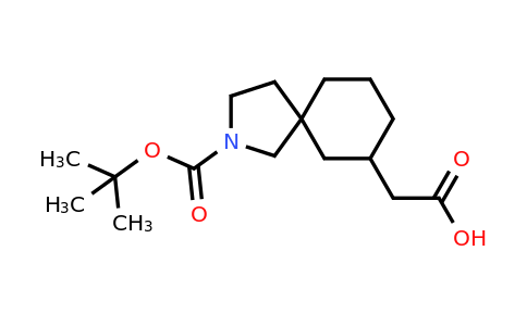 CAS 2306263-92-1 | 2-(2-tert-butoxycarbonyl-2-azaspiro[4.5]decan-7-yl)acetic acid