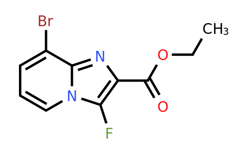 CAS 2306263-93-2 | ethyl 8-bromo-3-fluoro-imidazo[1,2-a]pyridine-2-carboxylate