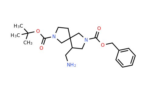 CAS 2306264-37-7 | O2-benzyl O7-tert-butyl 4-(aminomethyl)-2,7-diazaspiro[4.4]nonane-2,7-dicarboxylate