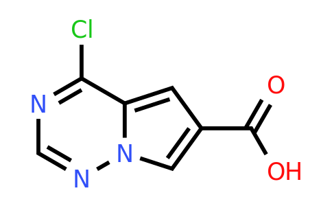 CAS 2306264-48-0 | 4-chloropyrrolo[2,1-f][1,2,4]triazine-6-carboxylic acid