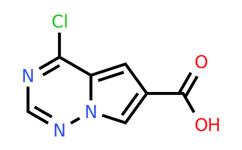 4-chloropyrrolo[2,1-f][1,2,4]triazine-6-carboxylic acid