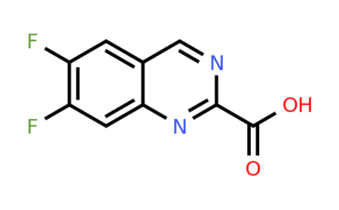 CAS 2306264-50-4 | 6,7-difluoroquinazoline-2-carboxylic acid