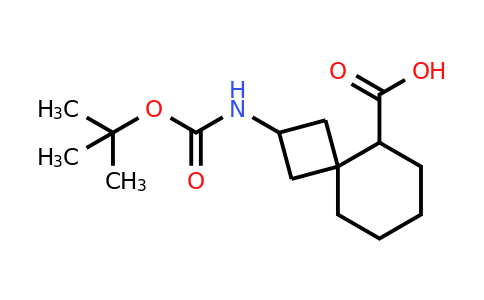 CAS 2306264-68-4 | 2-(tert-butoxycarbonylamino)spiro[3.5]nonane-9-carboxylic acid