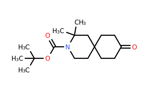CAS 2306264-70-8 | tert-butyl 4,4-dimethyl-9-oxo-3-azaspiro[5.5]undecane-3-carboxylate