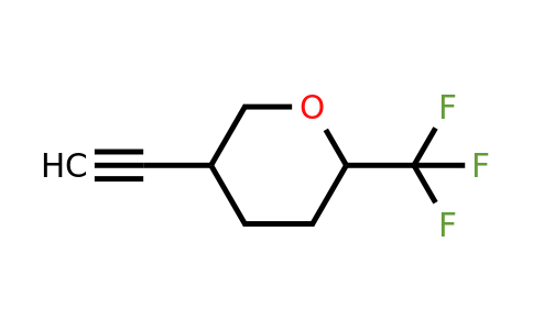 CAS 2306265-32-5 | 5-ethynyl-2-(trifluoromethyl)tetrahydropyran