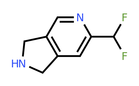 CAS 2306268-49-3 | 6-(difluoromethyl)-2,3-dihydro-1H-pyrrolo[3,4-c]pyridine