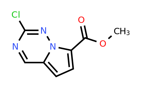 CAS 2306269-11-2 | methyl 2-chloropyrrolo[2,1-f][1,2,4]triazine-7-carboxylate