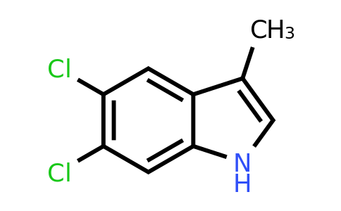 CAS 2306269-20-3 | 5,6-dichloro-3-methyl-1H-indole