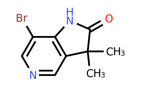CAS 2306269-21-4 | 7-bromo-3,3-dimethyl-1H-pyrrolo[3,2-c]pyridin-2-one