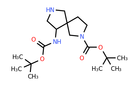CAS 2306269-23-6 | tert-butyl 9-(tert-butoxycarbonylamino)-2,7-diazaspiro[4.4]nonane-2-carboxylate