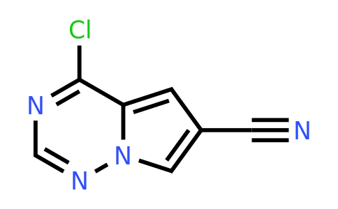 CAS 2306269-25-8 | 4-chloropyrrolo[2,1-f][1,2,4]triazine-6-carbonitrile