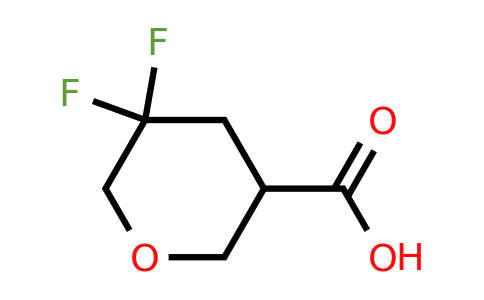 CAS 2306269-26-9 | 5,5-difluorotetrahydropyran-3-carboxylic acid