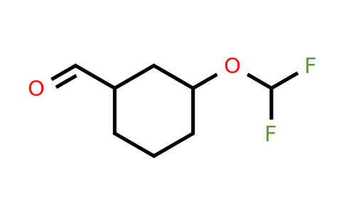 CAS 2306269-41-8 | 3-(difluoromethoxy)cyclohexanecarbaldehyde
