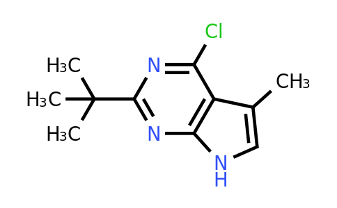 CAS 2306269-50-9 | 2-tert-butyl-4-chloro-5-methyl-7H-pyrrolo[2,3-d]pyrimidine