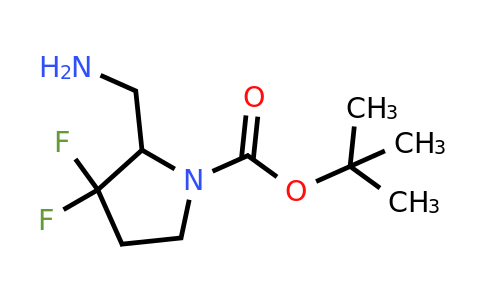 CAS 2306269-53-2 | tert-butyl 2-(aminomethyl)-3,3-difluoro-pyrrolidine-1-carboxylate