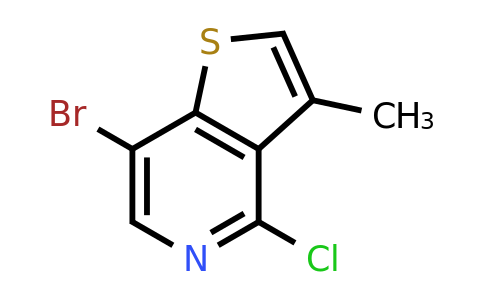 CAS 2306269-56-5 | 7-bromo-4-chloro-3-methyl-thieno[3,2-c]pyridine