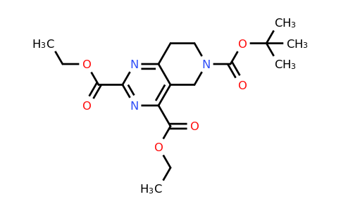 CAS 2306269-58-7 | O6-tert-butyl O2,O4-diethyl 7,8-dihydro-5H-pyrido[4,3-d]pyrimidine-2,4,6-tricarboxylate