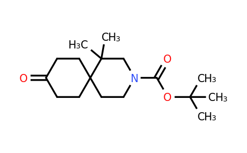 CAS 2306269-74-7 | tert-butyl 5,5-dimethyl-9-oxo-3-azaspiro[5.5]undecane-3-carboxylate
