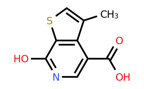 CAS 2306269-77-0 | 7-hydroxy-3-methyl-thieno[2,3-c]pyridine-4-carboxylic acid